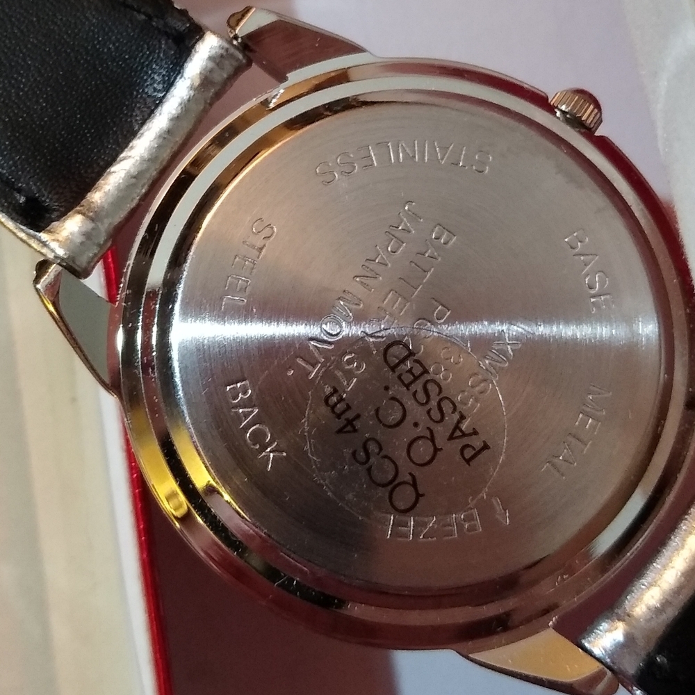 Snowman Watch Winter Christmas Silver Never Worn - Picture 3 of 7